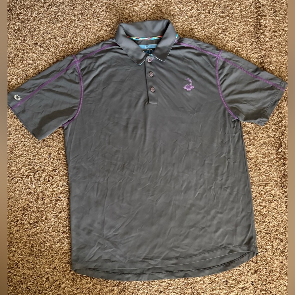 IBKUL Pinehurst PGA Golf Polo Shirt UPF 50 Size Medium